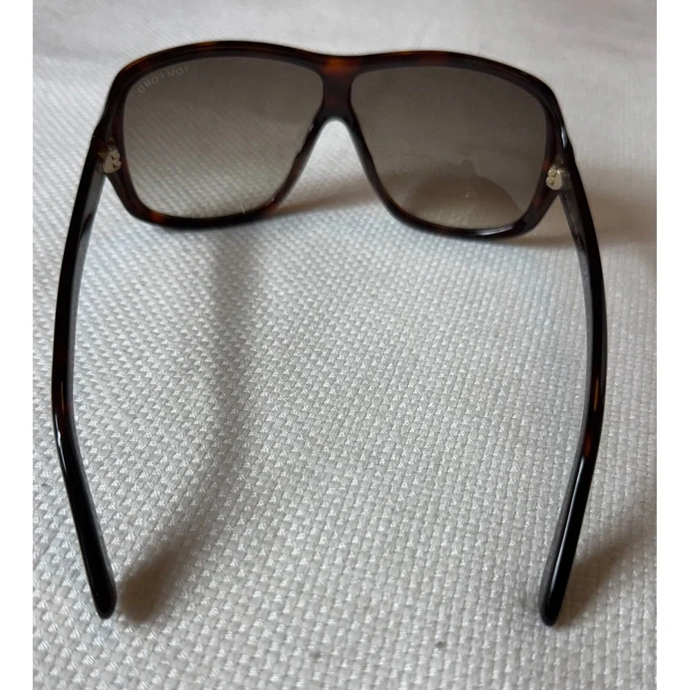 Tom Ford TF242‎ 52F 63-7-130 Black Smoke Authentic Sunglasses Rare Frames Only
